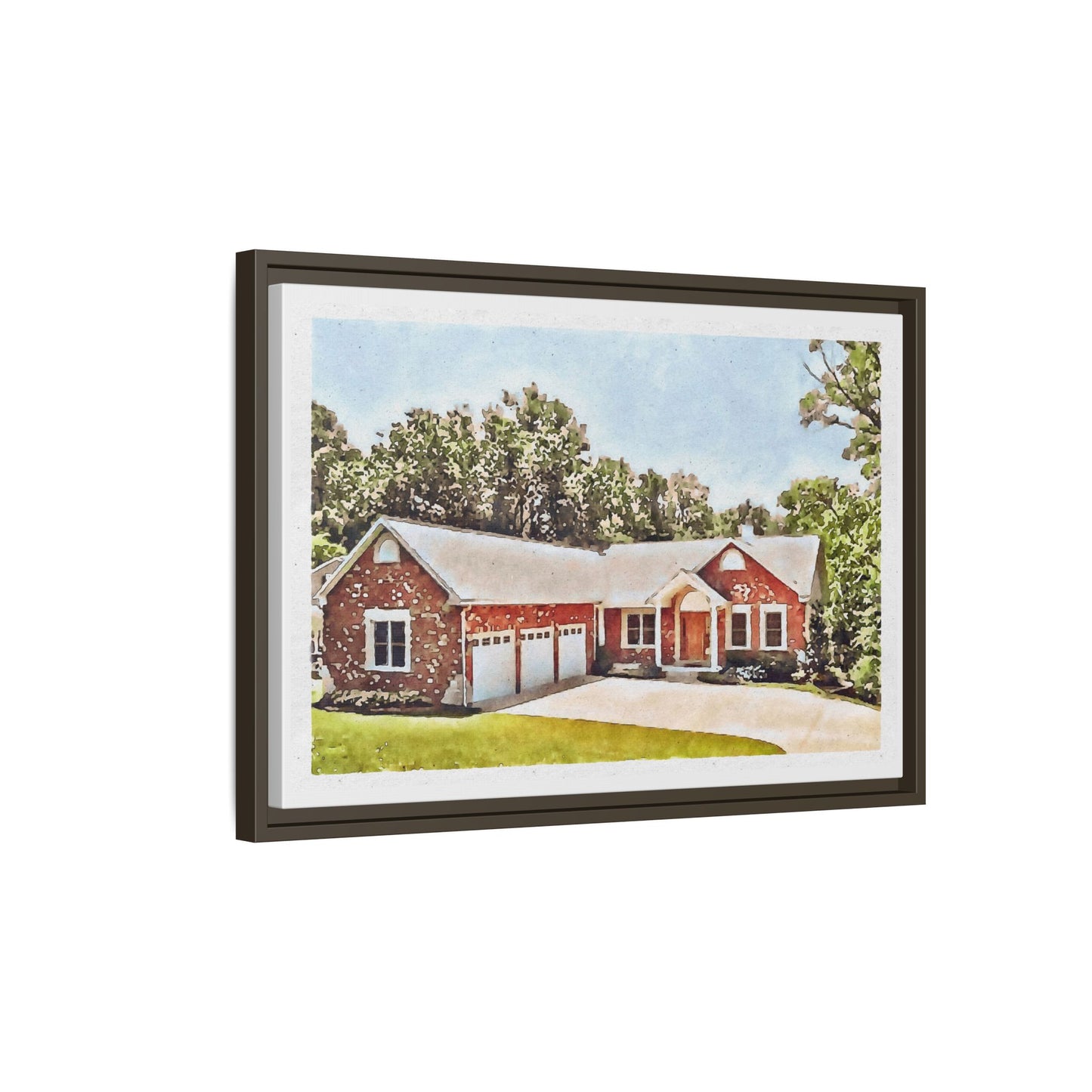 1810 Thursby - Matte Canvas, Framed