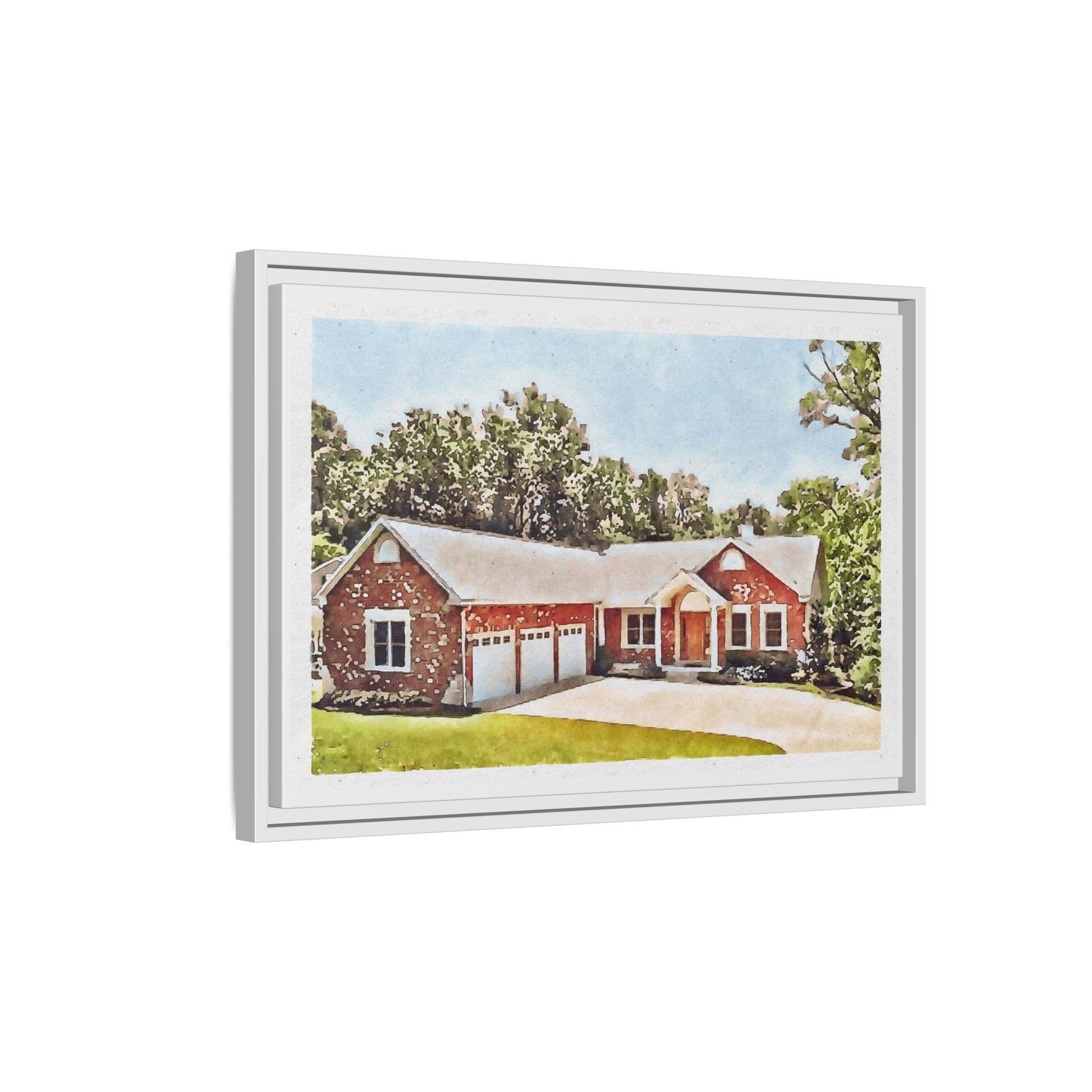 1810 Thursby - Matte Canvas, Framed